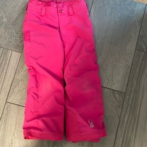 Pink snowpants